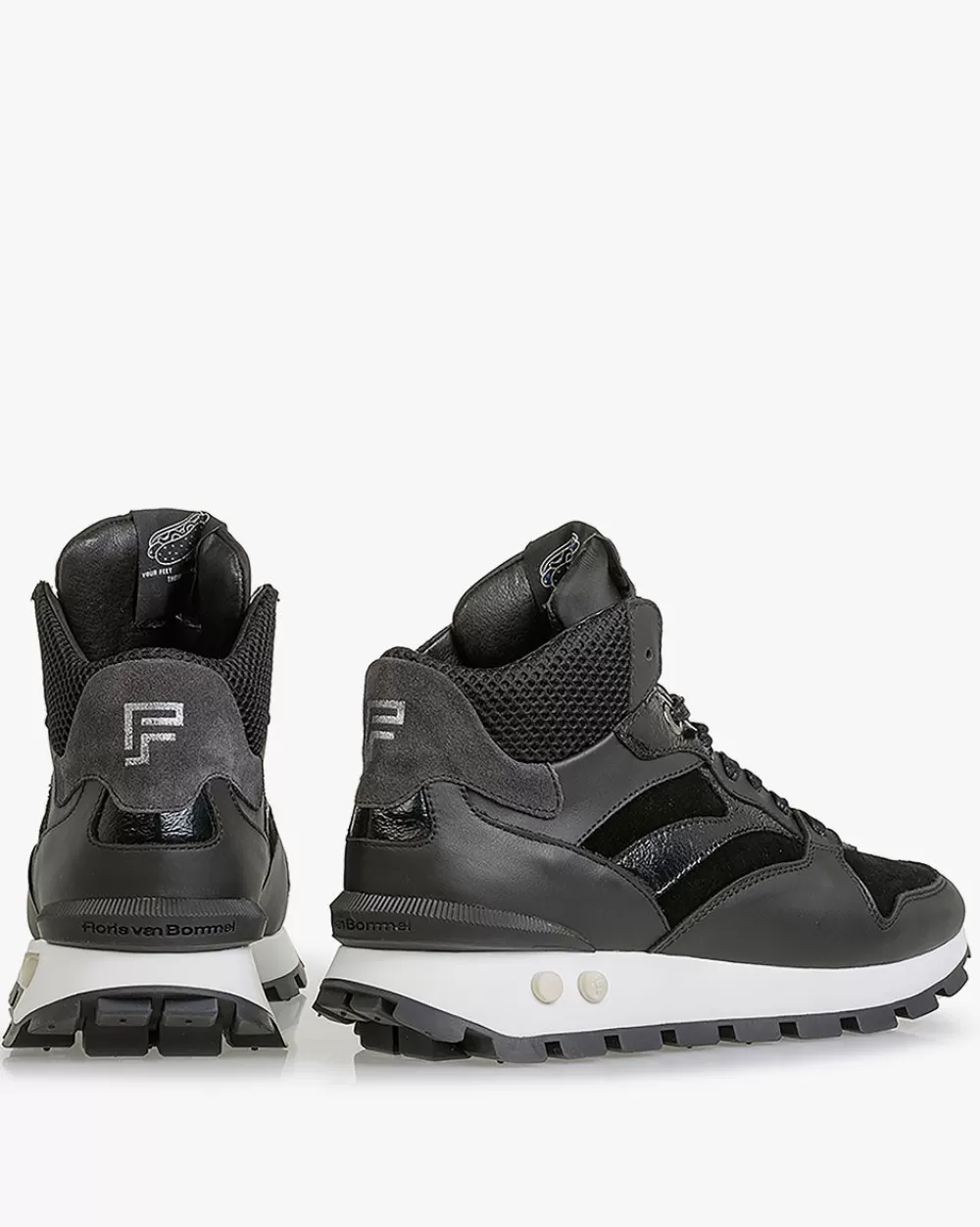 Floris van Bommel Hochwinter | Sneaker></noscript>Blokki 03.00 Schwarz