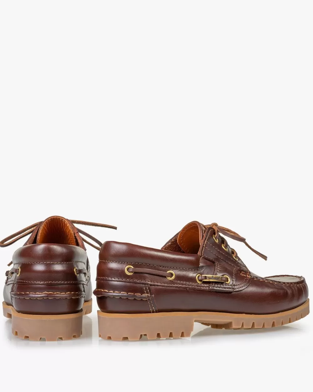 Floris van Bommel Bootsschuhe></noscript>Boat Shoe 02.05 Rotbraun