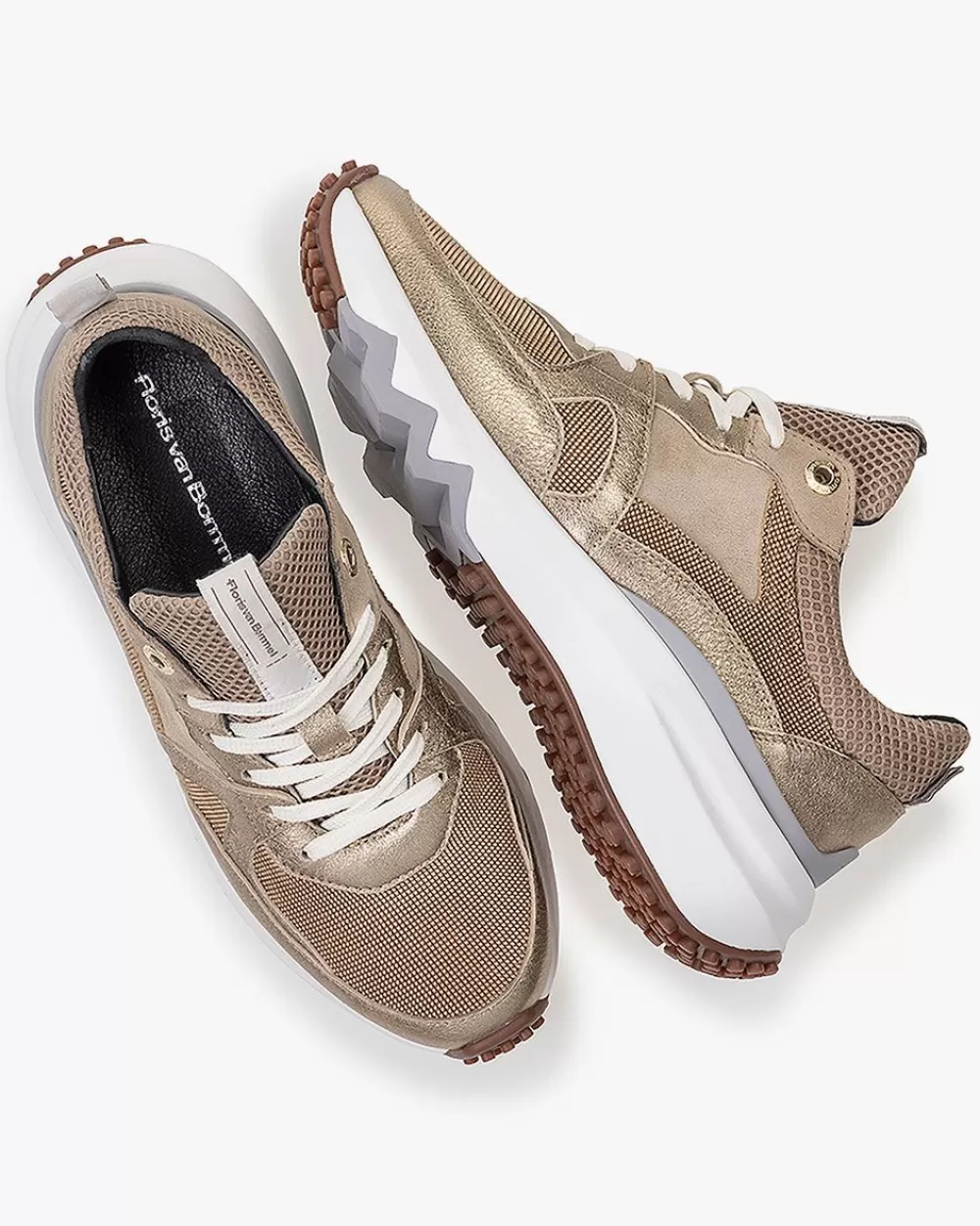Floris van Bommel Weekend | Sneaker>Curvi 01.00 Gold