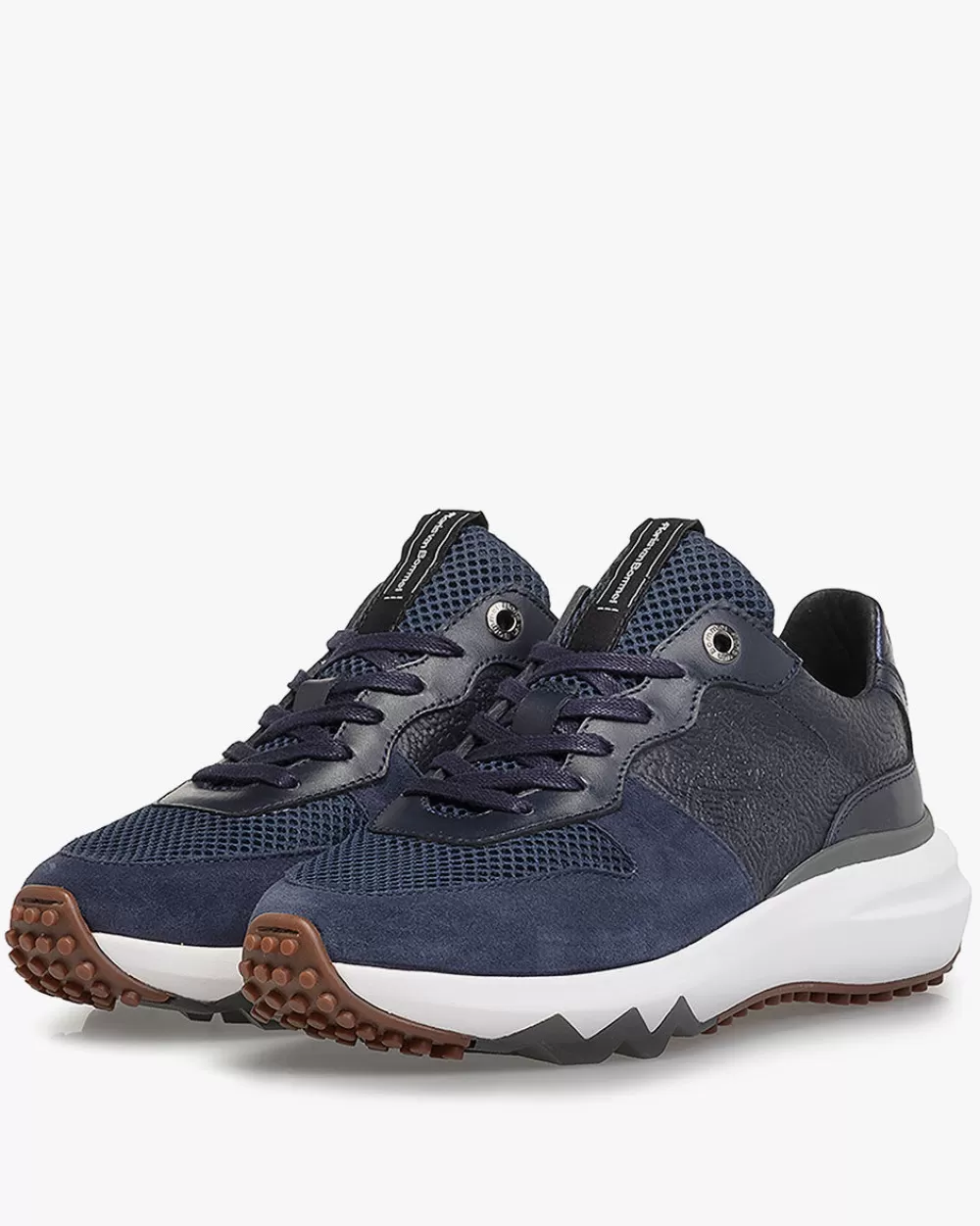 Floris van Bommel Sneaker></noscript>Curvi 03.02 Dunkelblau