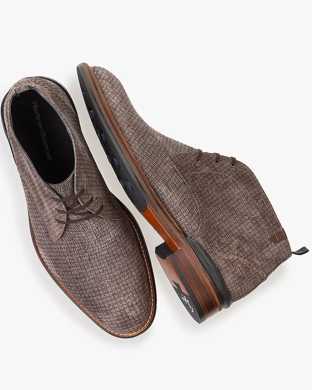 Floris van Bommel Stiefeletten></noscript>De Bauer 01.00 Taupe