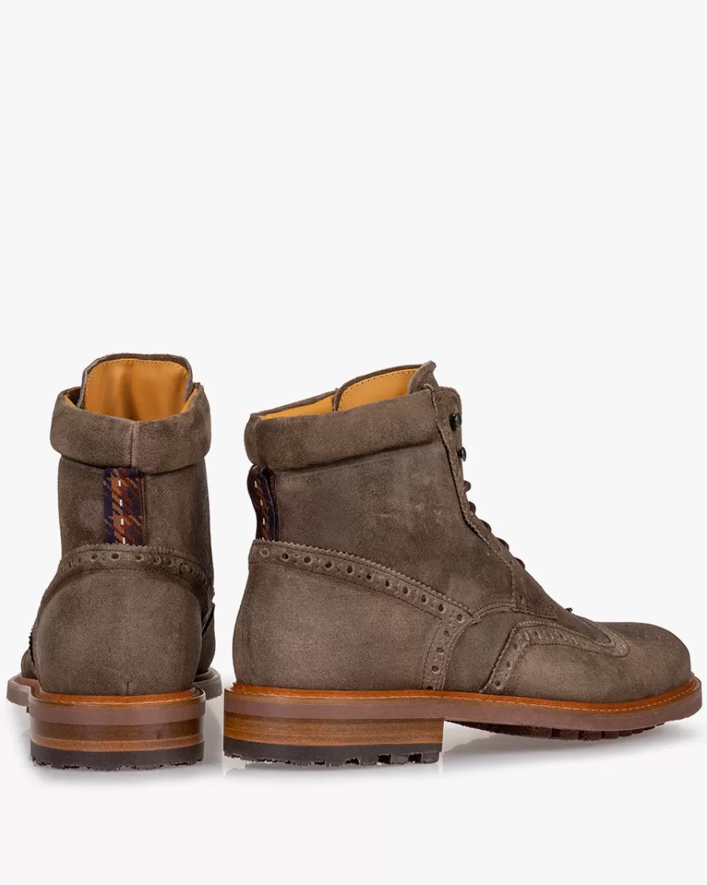 Floris van Bommel Stiefeletten></noscript>De Brikker 02.01 Dunkelgrün / Moosgrün