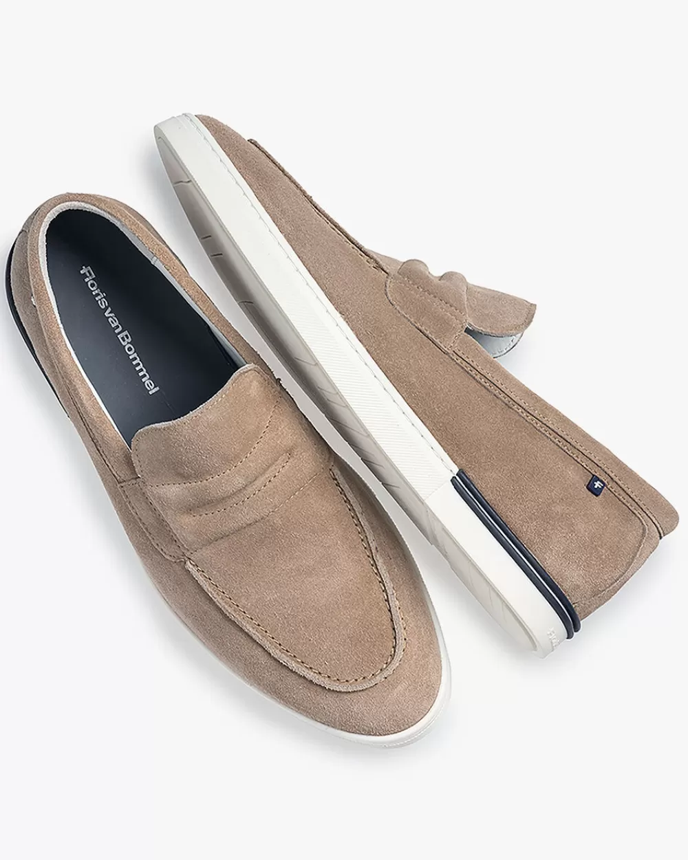 Floris van Bommel Loafers></noscript>De Dekker 01.04 Hellbraun