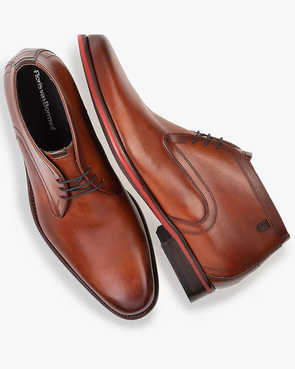Floris van Bommel Hochzeit | Business Schuhe></noscript>De Draver 01.06 Dunkelcognac