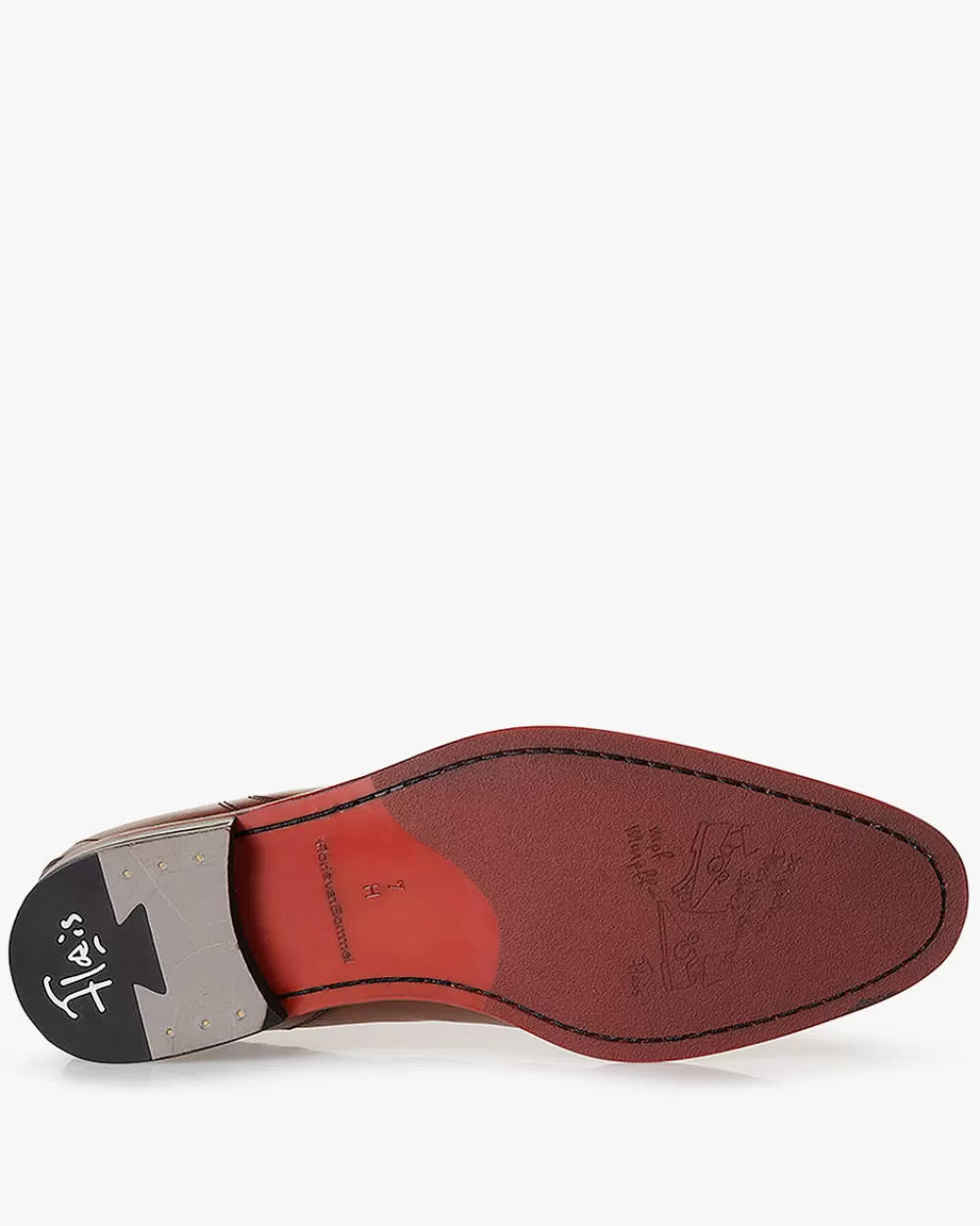 Floris van Bommel Hochzeit | Business Schuhe></noscript>De Draver 01.06 Dunkelcognac