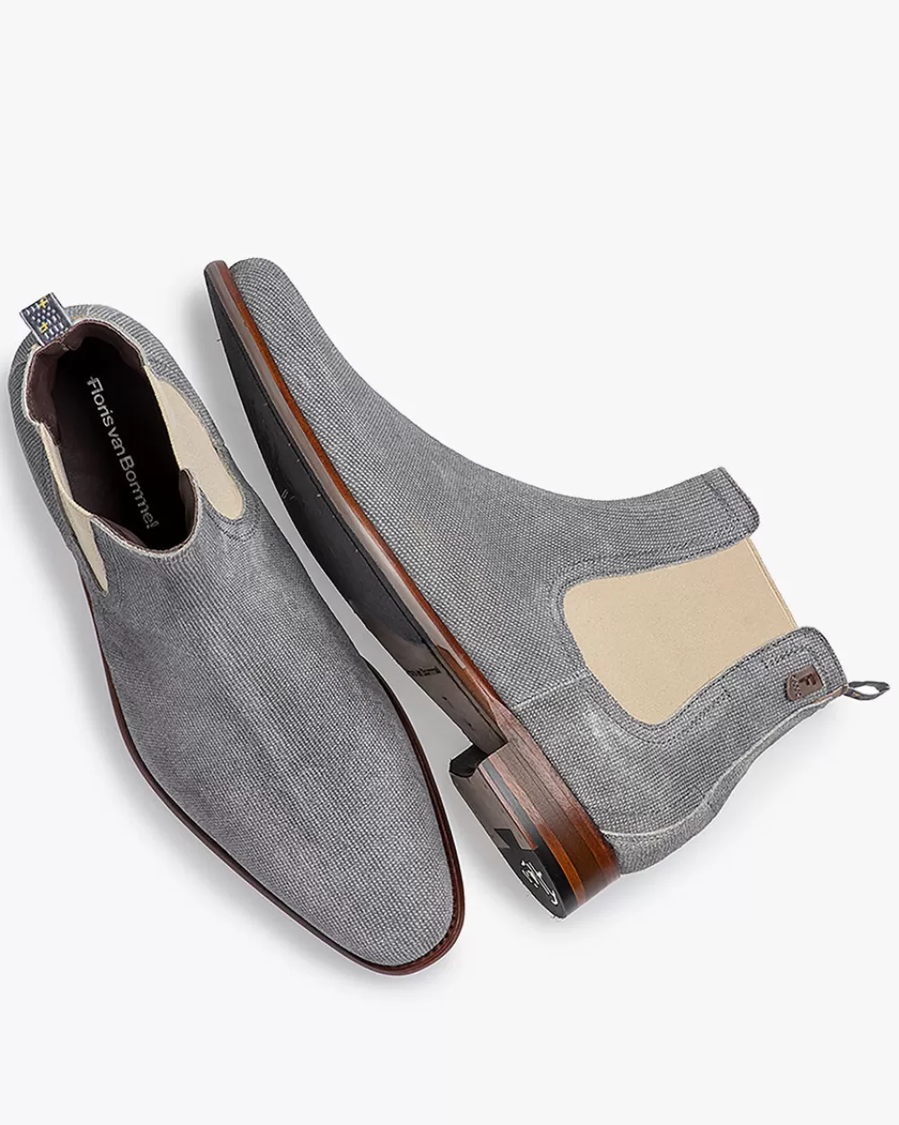 Floris van Bommel Casual im Büro | Chelsea Boots></noscript>De Draver 02.05 Grau