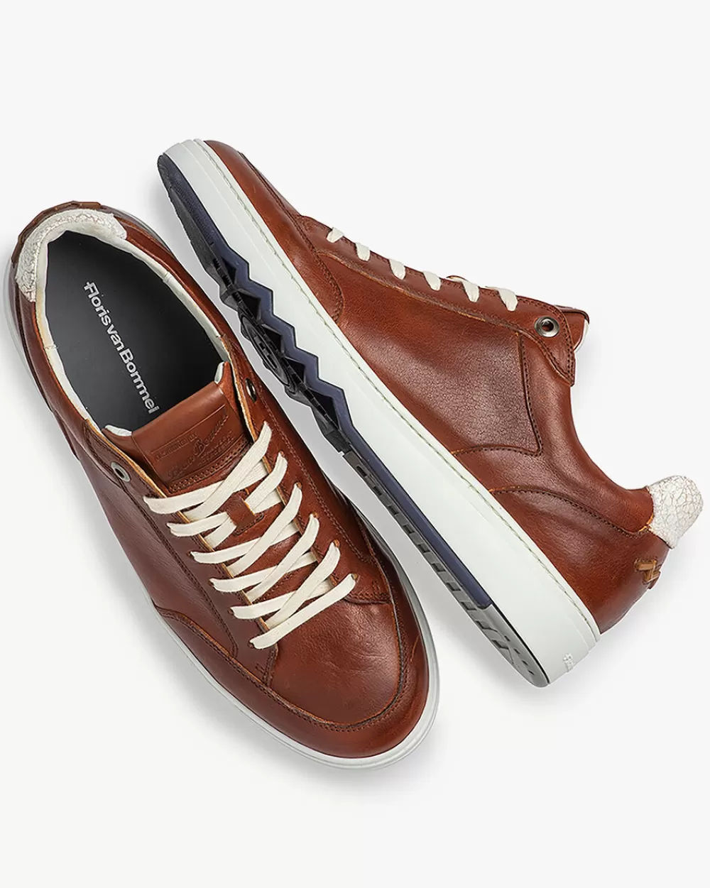 Floris van Bommel Casual im Büro | Sneaker></noscript>De Kupster 03.07 Dunkelcognac