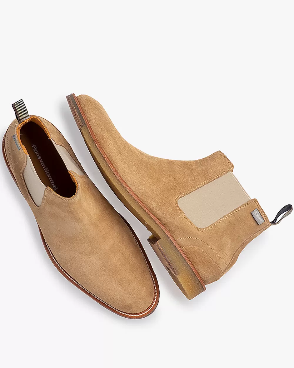 Floris van Bommel Casual im Büro | Chelsea Boots></noscript>De Lexer 06.04 Hellbraun