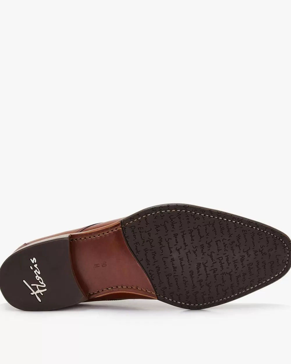 Floris van Bommel Business Schuhe | Schnürer></noscript>De Marser 01.11 Cognac