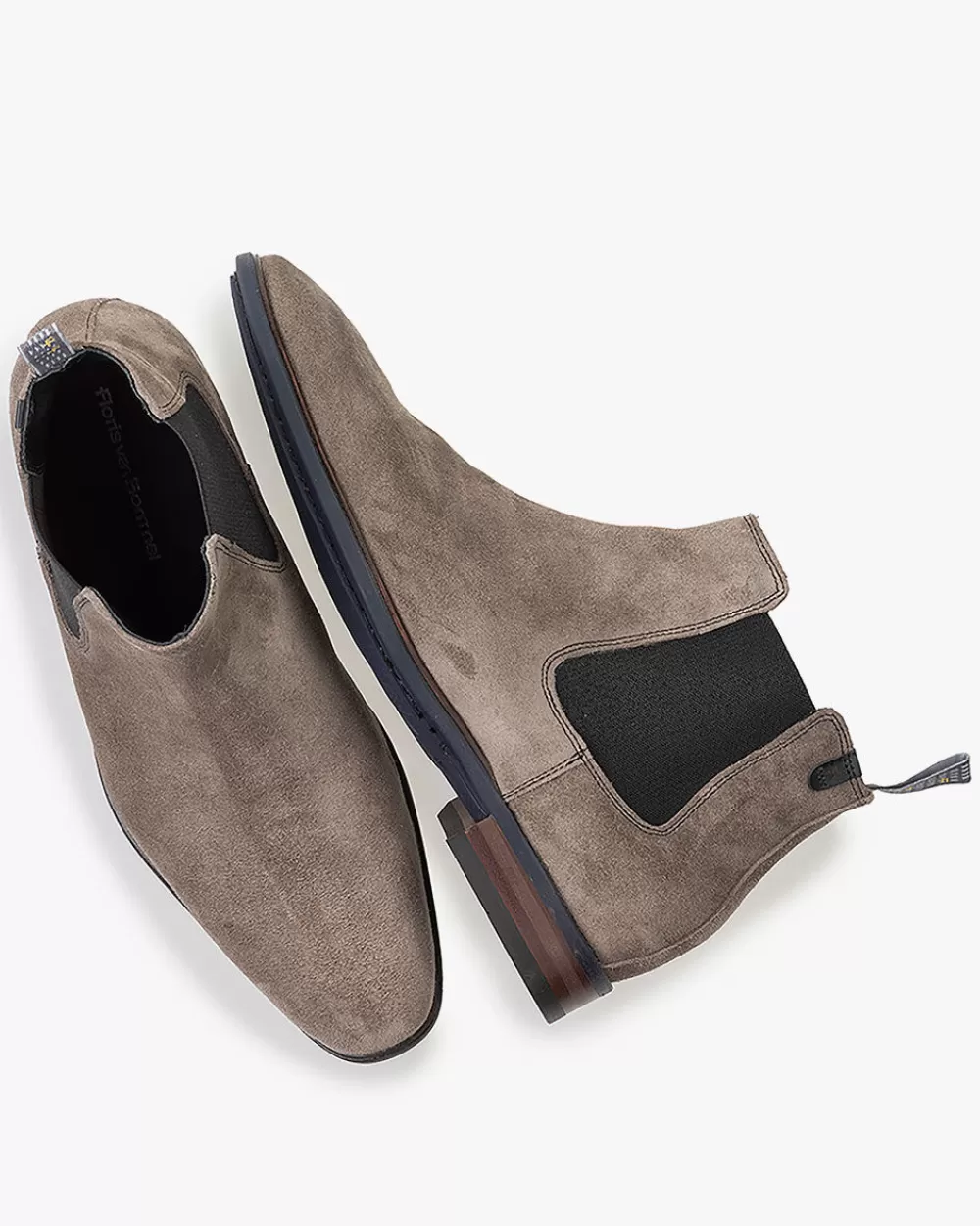Floris van Bommel Casual im Büro | Chelsea Boots></noscript>De Slimmer 01.10 Taupe
