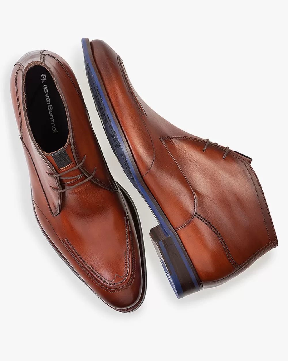 Floris van Bommel Schick im Büro | Business Schuhe></noscript>De Stapper 42.00 Dunkelcognac