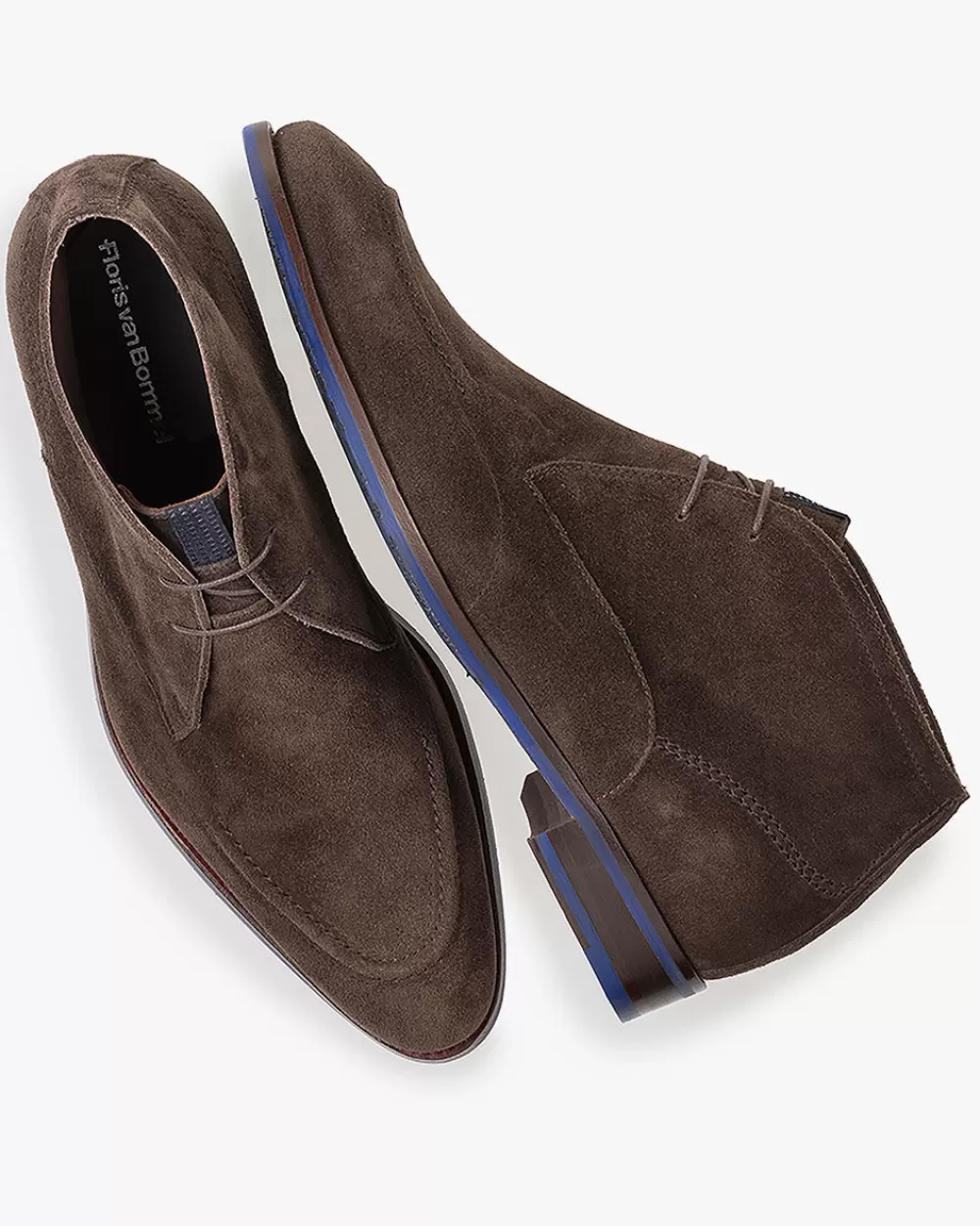 Floris van Bommel Hochzeit | Business Schuhe></noscript>De Stapper 42.01 Dunkelbraun