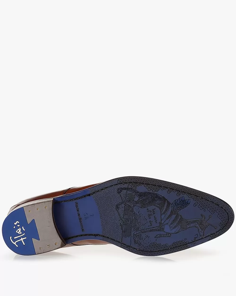 Floris van Bommel Hochzeit | Business Schuhe></noscript>De Stapper 43.00 Dunkelcognac