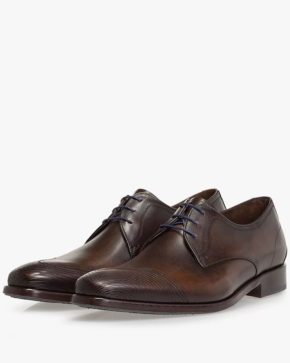 Floris van Bommel Schick im Büro | Business Schuhe></noscript>De Stijler 32.03 Dunkelbraun