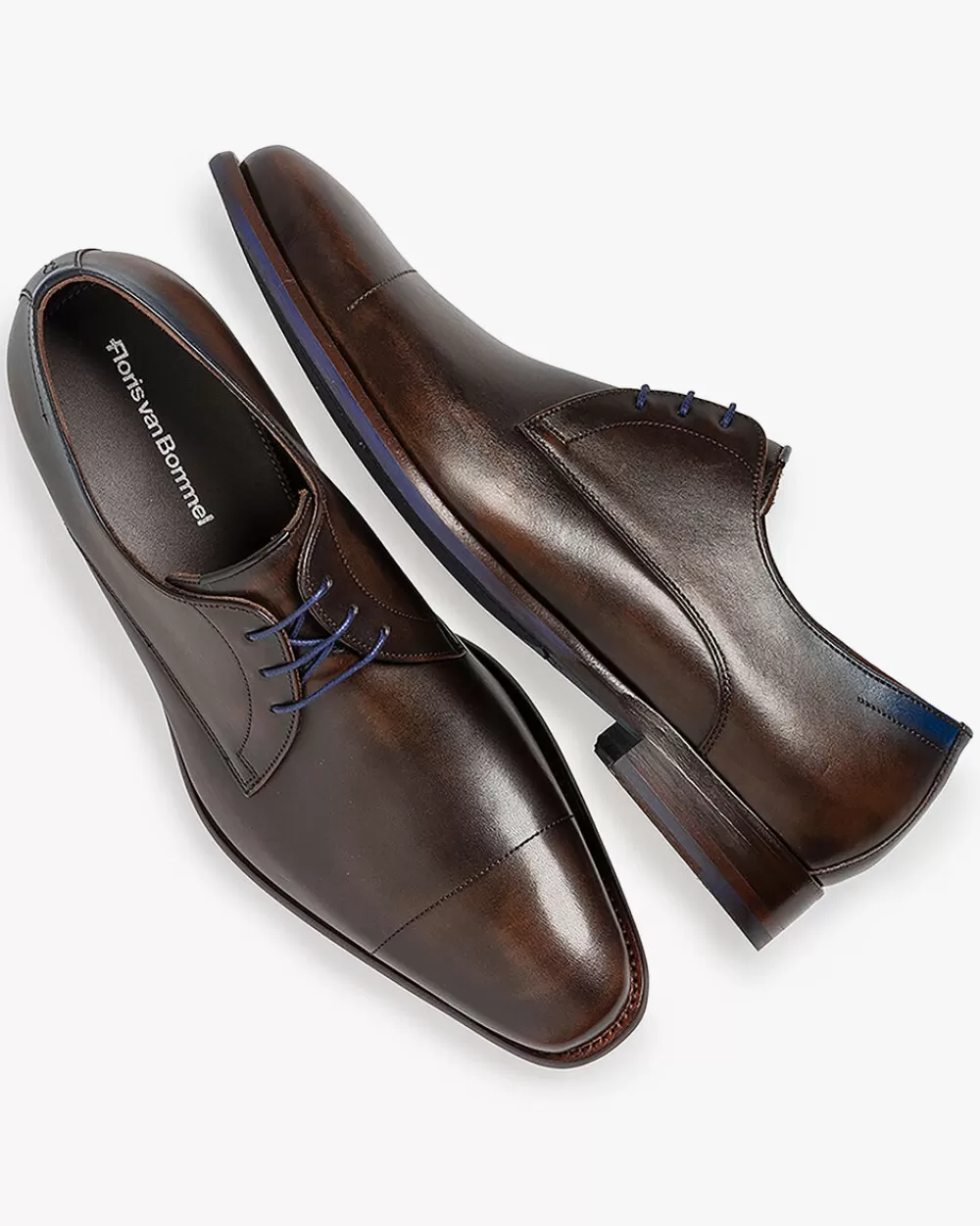 Floris van Bommel Schick im Büro | Business Schuhe></noscript>De Stijler 34.02 Dunkelbraun