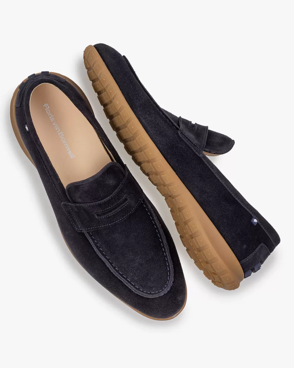 Floris van Bommel Loafers>De Wolker 02.02 Dunkelblau