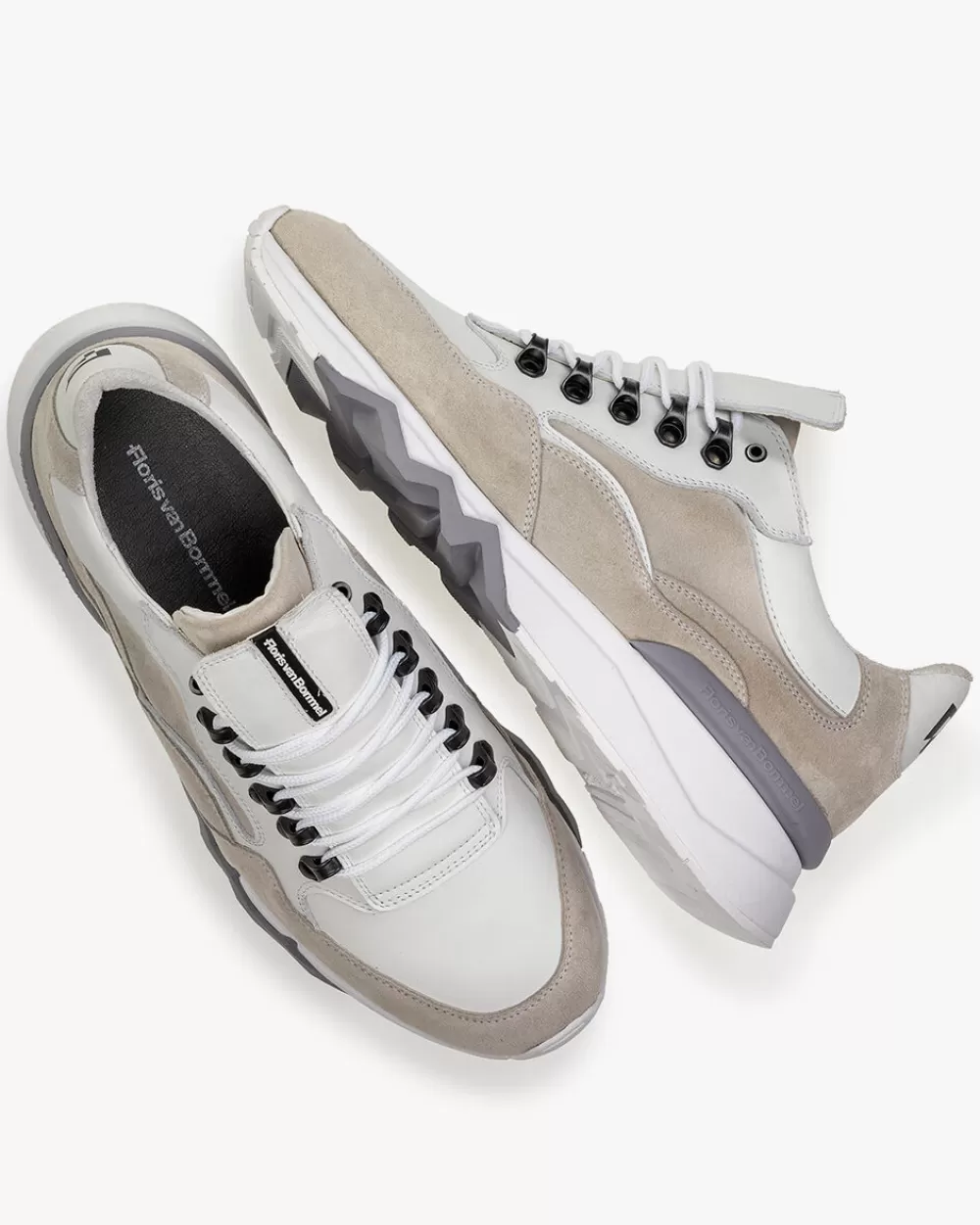 Floris van Bommel Weekend | Sneaker></noscript>De Zager 01.05 Weiẞ