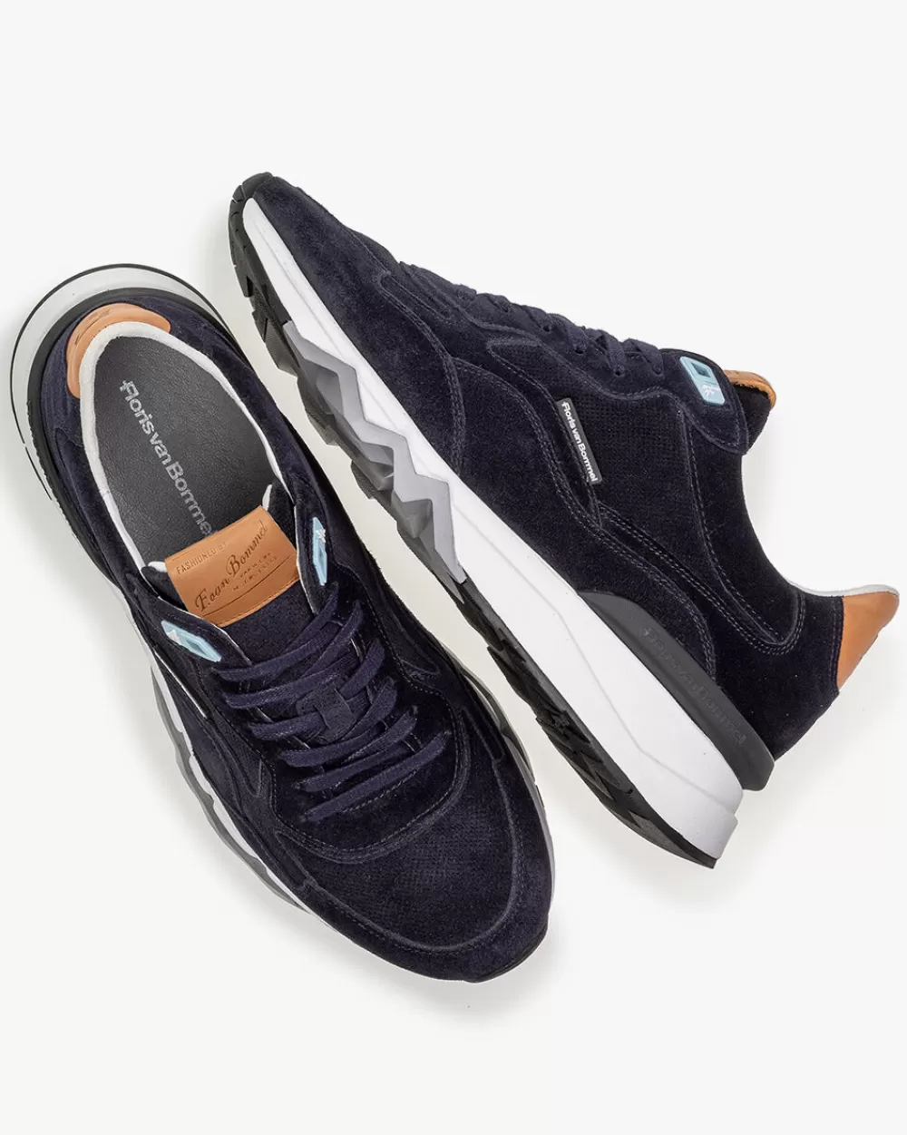 Floris van Bommel Casual im Büro | Sneaker></noscript>De Zager 02.18 Dunkelblau