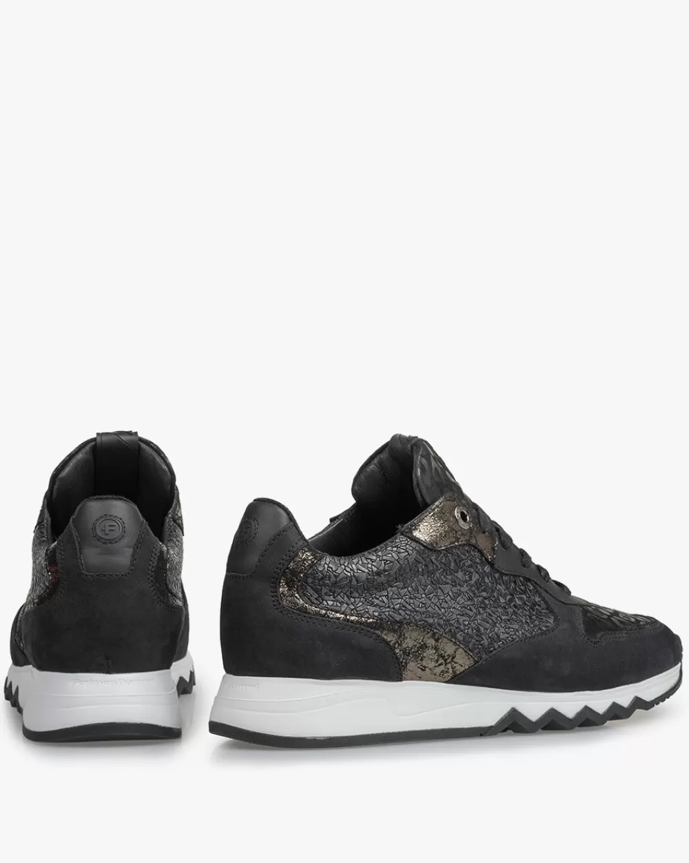 Floris van Bommel Sneaker></noscript>Nineti 11.00 Schwarz