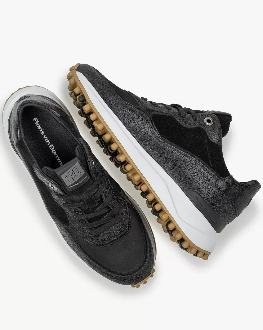 Floris van Bommel Sneaker></noscript>Noppi 14.08 Schwarz