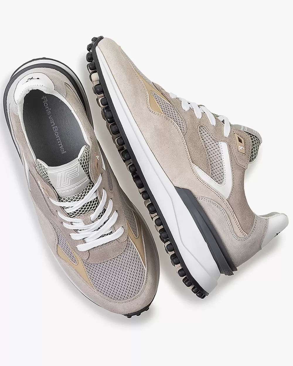 Floris van Bommel Sneaker></noscript>Noppi 18.05 Hellgrau
