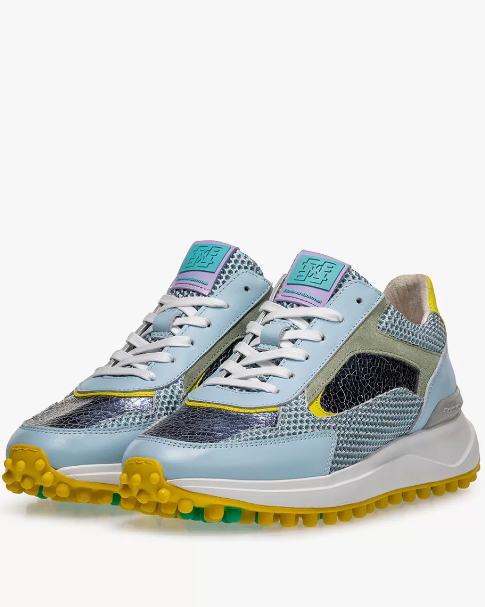 Floris van Bommel Sneaker></noscript>Noppi 19.05 Hellblau