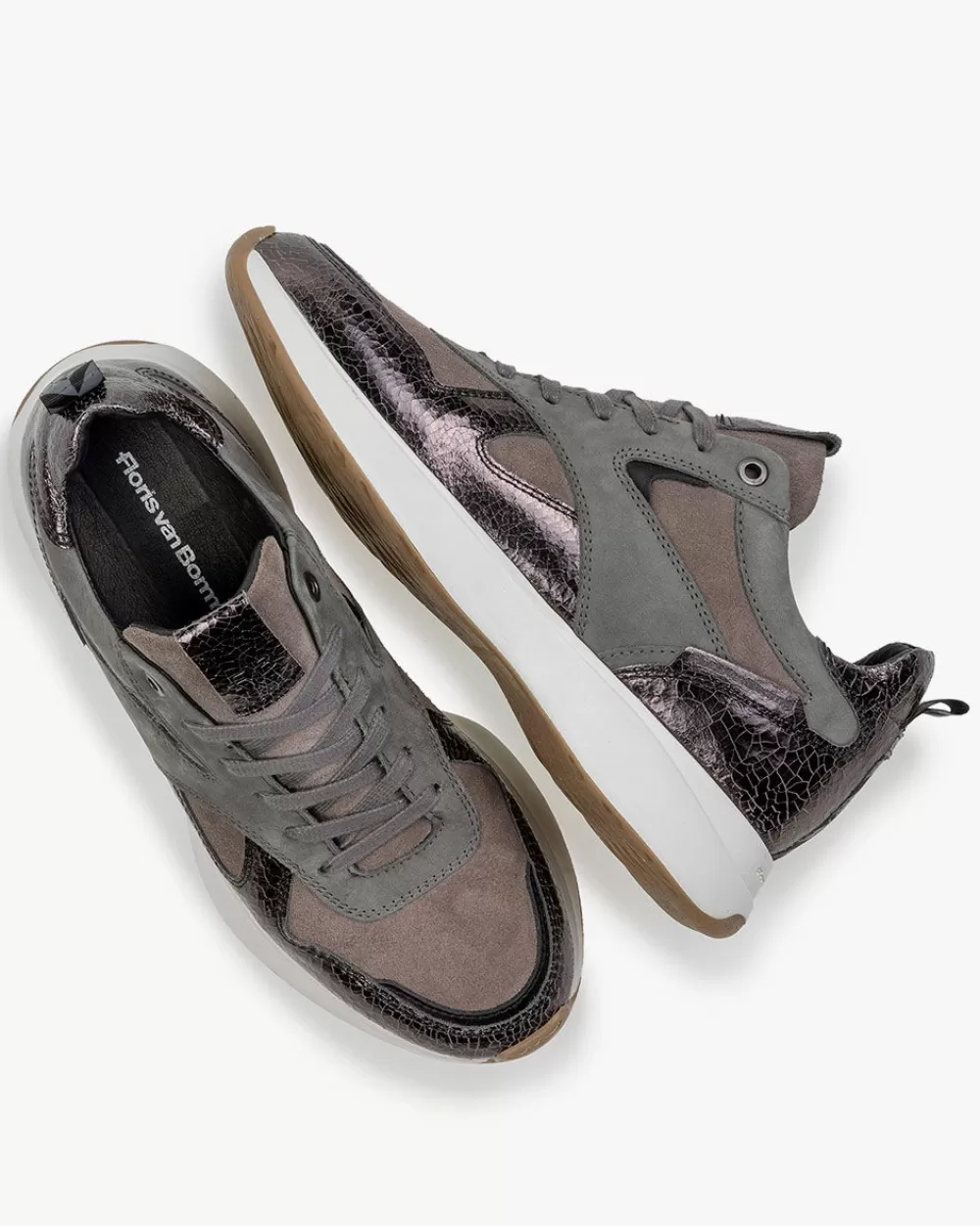 Floris van Bommel Sneaker></noscript>Savvi 01.02 Grau