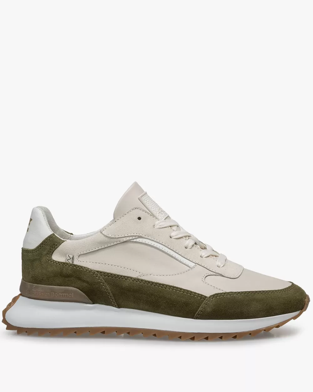 Floris van Bommel Sneaker>Sharki 09.02 Grün/Weiß