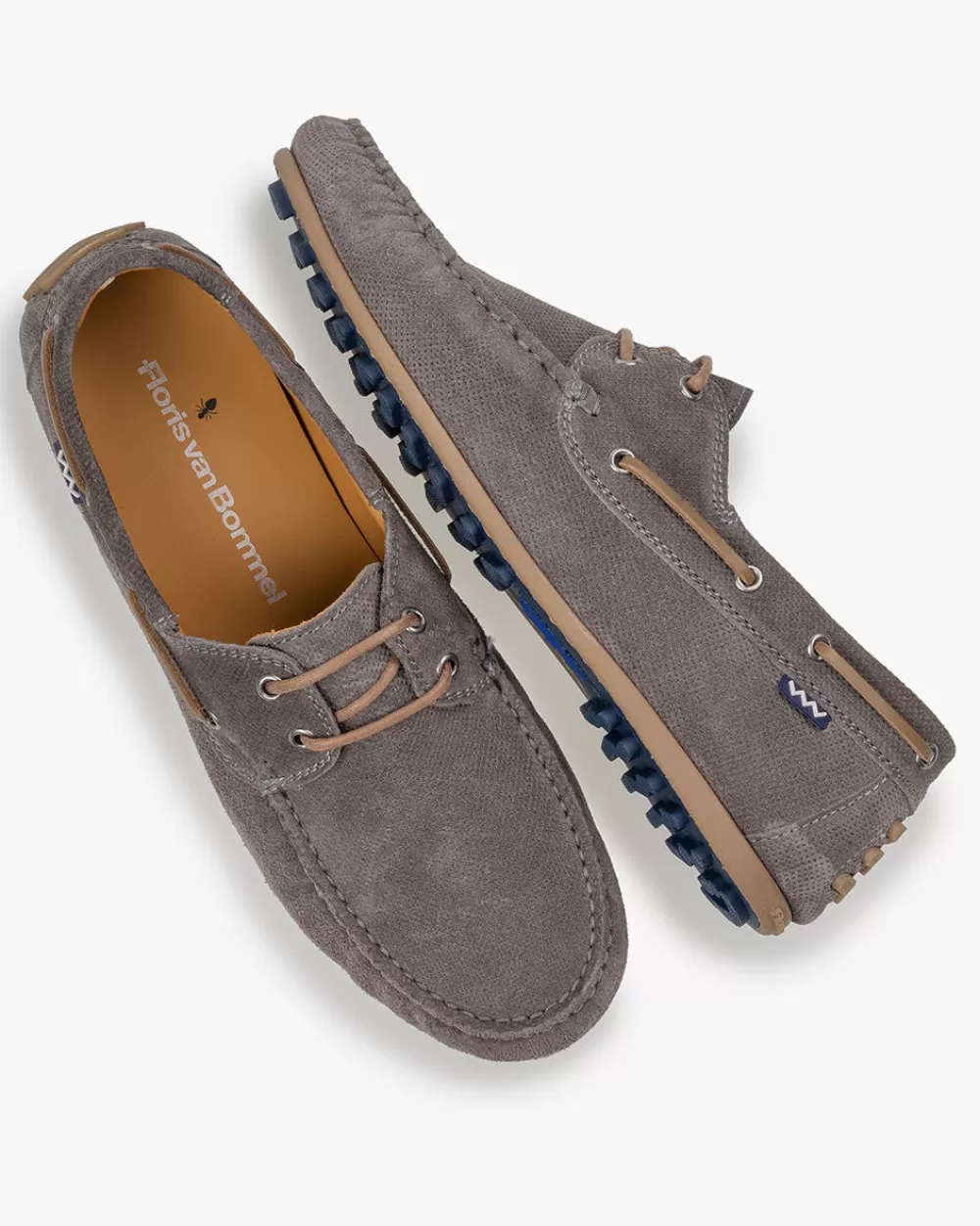 Floris van Bommel Mokassins | Loafers></noscript>Stevi 03.01 Grau