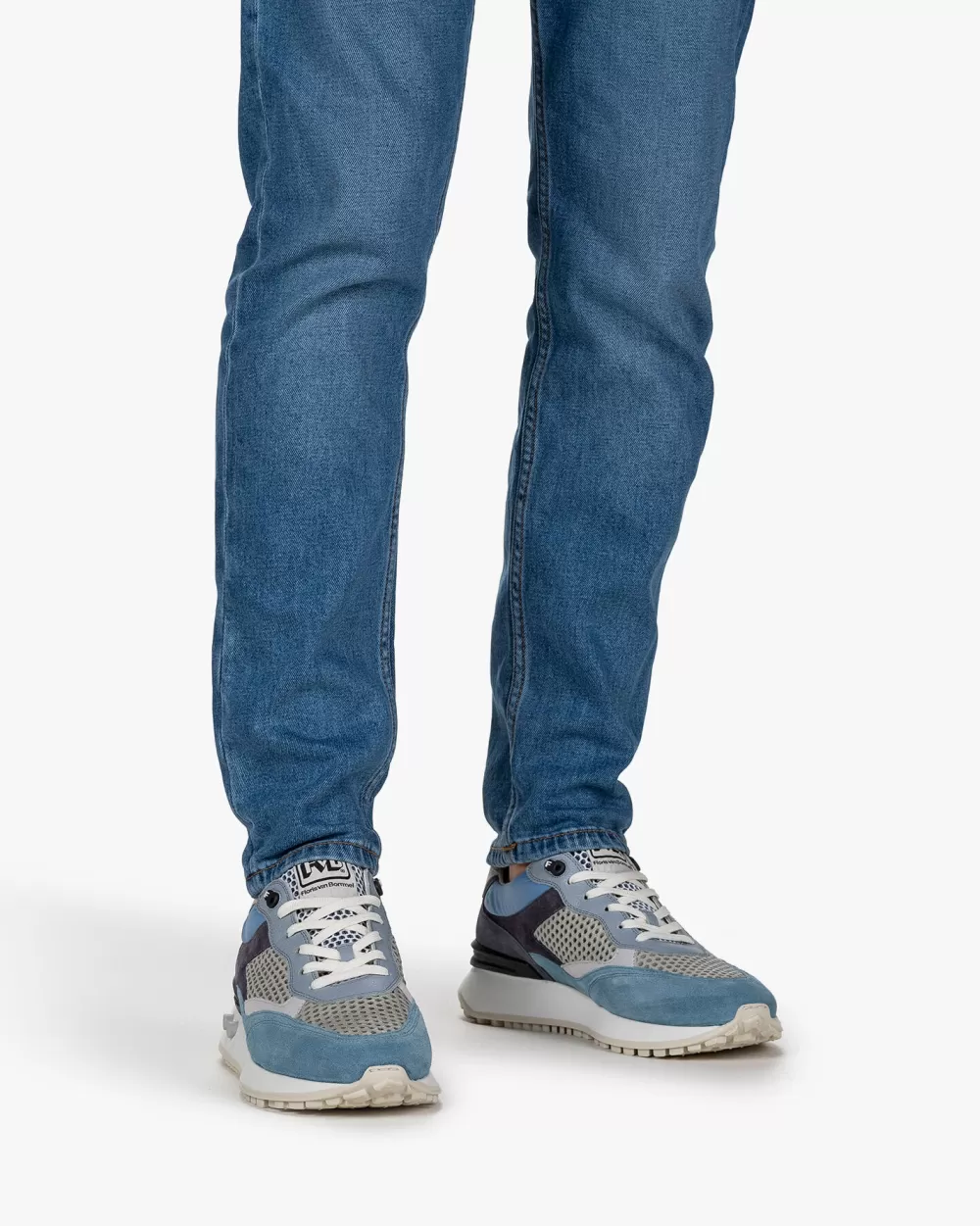 Floris van Bommel Sneaker>Vinti 07.01 Hellblau