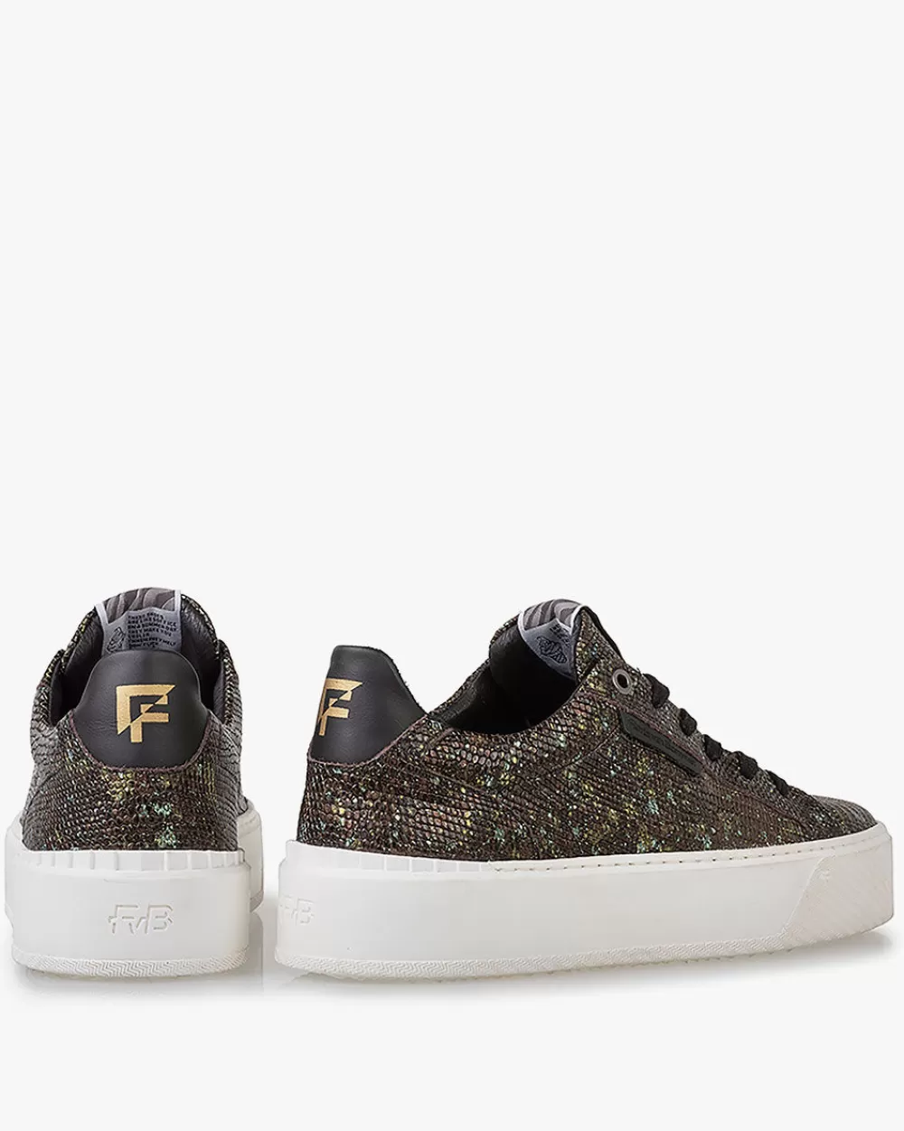 Floris van Bommel Weekend | Sneaker></noscript>Winni 01.21 Grün kombi