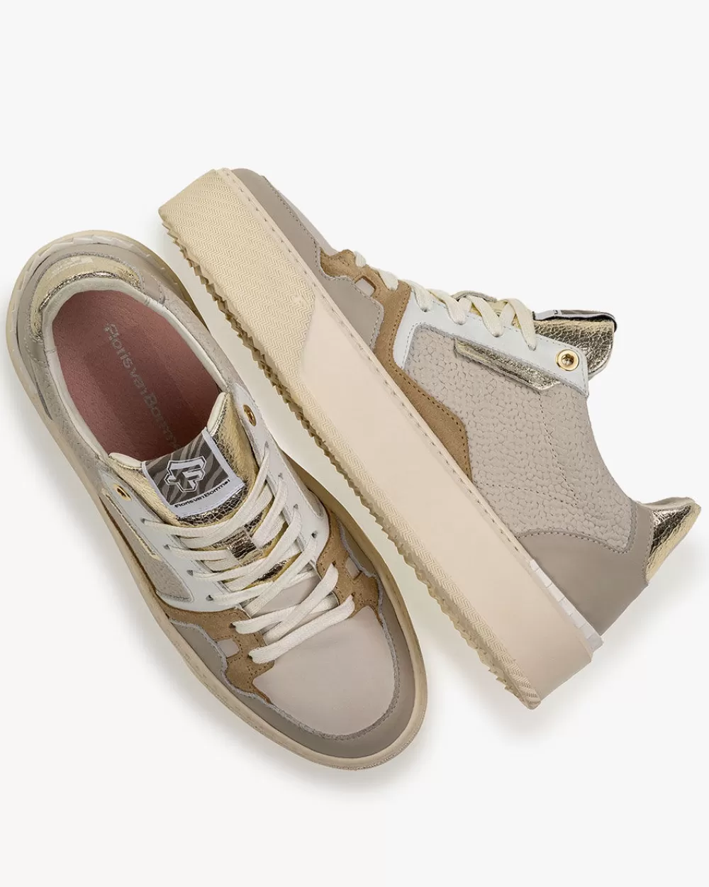 Floris van Bommel Sneaker></noscript>Winni 02.01 Taupe
